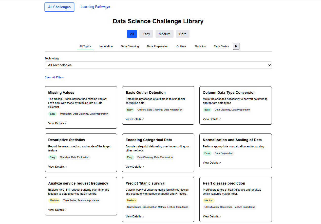 Homepage Screenshot